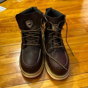 - Irish Setter leather work boot